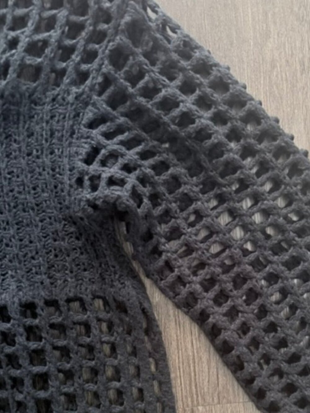 Kate Hewko Open Weave Knit Sweater Dress - Picture 10 of 12